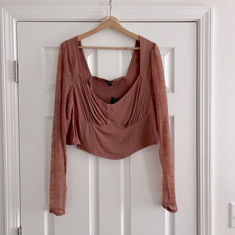 Cropped Blouse | XXL NWT
